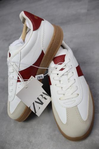 Zara Multi-Layer Leather Sneakers