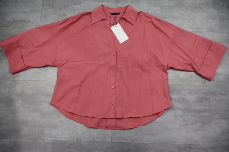 Zara Poplin Long Sleeve Shirt