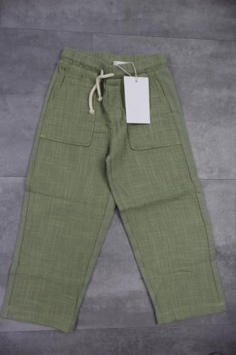 Zara Textured Plain Trousers