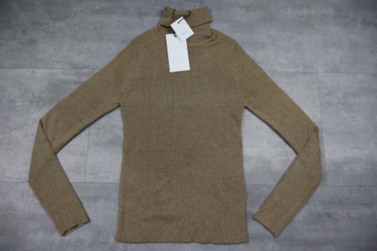 Zara Knitted Wool High-Neck Sweater