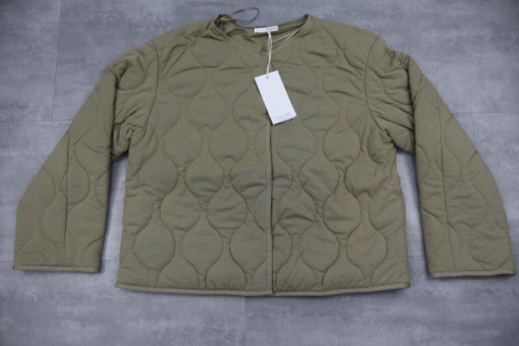 Zara Padded Jacket Covered Buttons