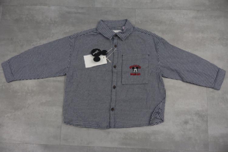 Zara Disney Mickey Mouse® Plaid Shirt